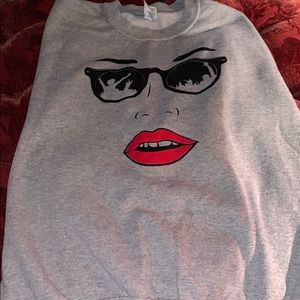 Crew neck hoodie
